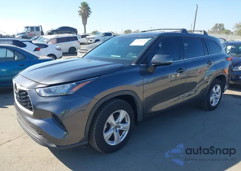 2020 Toyota Highlander L from USA, damaged, VIN 5TDCZRAH8LS008960